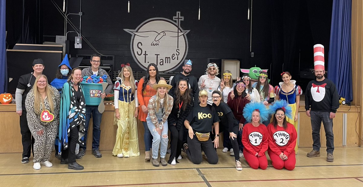 SMCDSB_SJA's tweet photo. Happy Halloween from the SJA staff!! https://t.co/E221EeIpZn