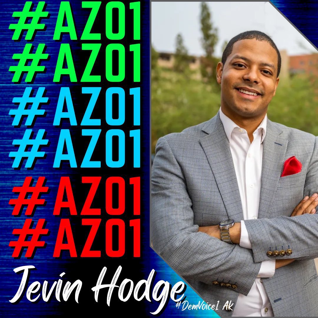 🚨This is a flippable seat! #AZ01 is tired of David Schweikert representing them in Congress & are ready for new leadership! On Nov 8th, JEVIN HODGE will flip this district blue @JevinHodge vows to protect voting rights, fund our public schools & grow our economy #DemVoice1