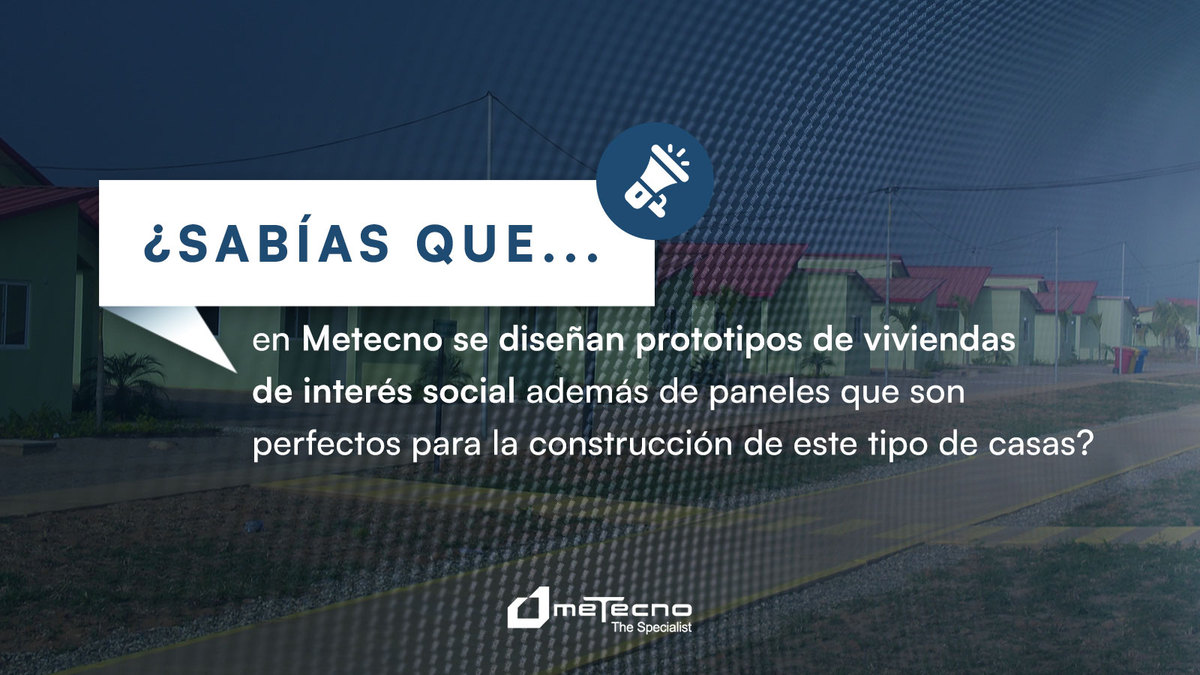 Metecno's tweet photo. En #Metecno se diseñan prototipos de #ViviendaDeInterésSocial, con grandes ventajas en rendimientos en cuanto a tiempo de vida, resistencia a condiciones climáticas rigurosas y bajo costo de mantenimiento. https://t.co/V5yhL6E0a5