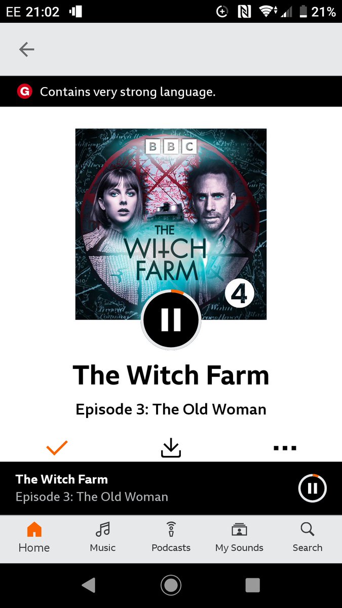 #TheWitchFarmListenalong Contains very strong language... Stronger than Bloody Hell? Blimey. 🤯