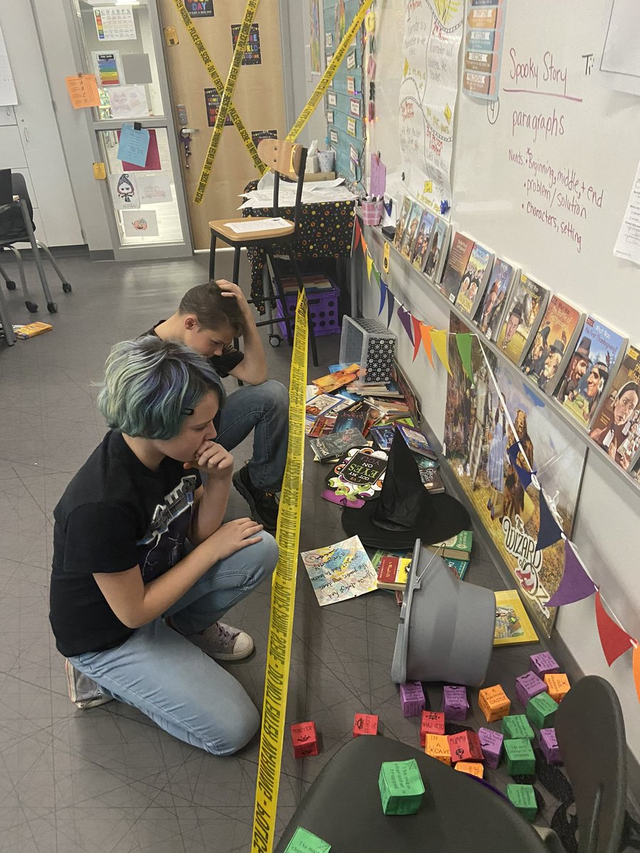 JWhiteNCMS's tweet photo. Mrs. Wagoner’s class worked on inferencing in a crime scene. https://t.co/jssZ7m2gSh