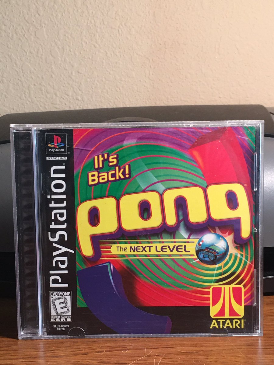 HipHopandGames's tweet photo. On this day in 1999, NBA Showtime NBA on NBC on Pong: The Next Level were released. NBA Showtime takes me back to the NBA Jam arcade days and Pong The Next Level is fun as hell. #NBAShowtimeNBAonNBC #PongTheNextLevel #PS1 https://t.co/HinQtC1Xs0