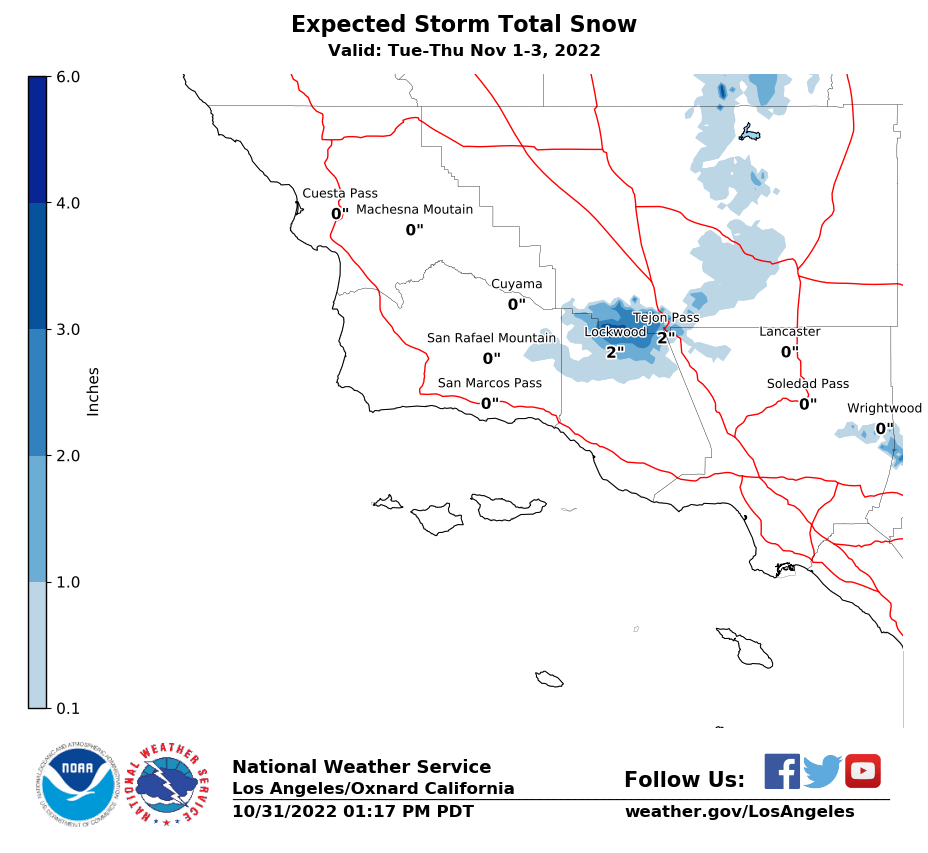 NWS Los Angeles tweet media