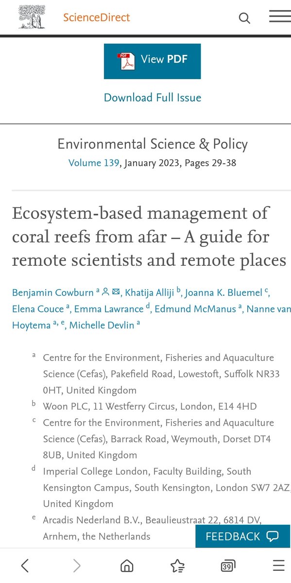 khatija_alliji's tweet photo. Please have a read of our new paper, which was inspired by #lockdown. It highlights ways #coralreef scientists can work remotely @Elena_Couce @ShellBell2227 @NannevH #coral #remoteworking https://t.co/XijcLIb96M