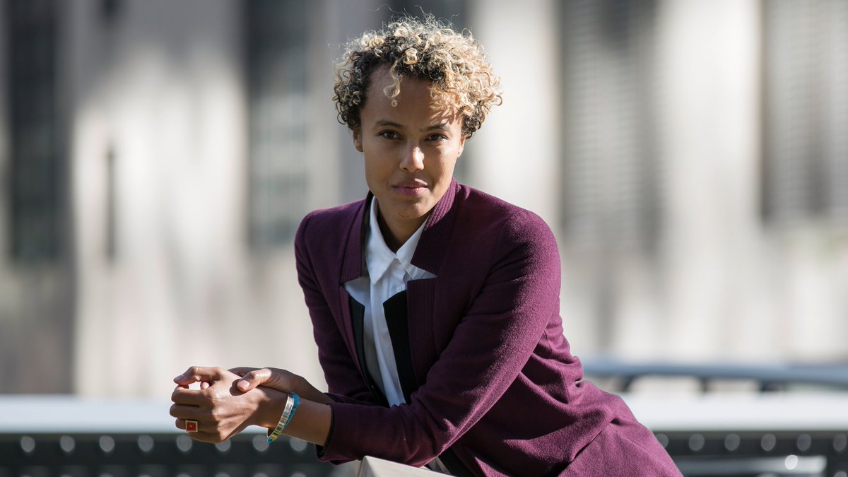 CalArtsCNP's tweet photo. #calartscnp welcomes artist in residence Kaneza Schaal. Recipient of the 2021 Herb Alpert Award in the Arts for Theater, she is developing a new project entitled "Tomorrow’s Tomorrow". https://t.co/MgKniIzeBo https://t.co/y8CVSfuFpr