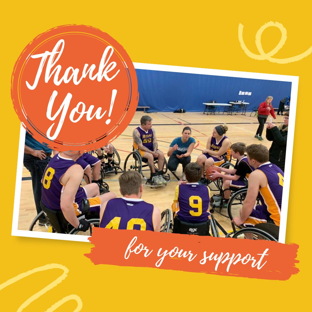 Thank you to the Government of Alberta &amp; <a href="/KidSportAlberta/">KidSport Alberta</a> for selecting us as a grant recipient for the Return To Play Grant. These last few years have not been easy when it comes to getting active, especially as a person with a disability, so we very much appreciate the support!