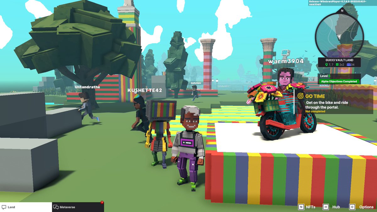 JamesGo28318275's tweet photo. @TheSandboxGame 🍓 #GucciVault in  #TheSandbox https://t.co/ZaGzR1I74W
