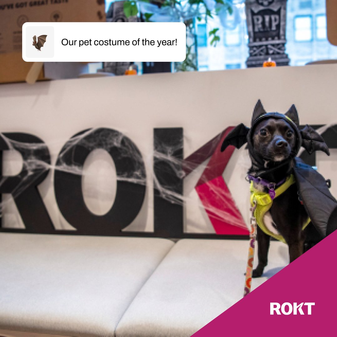 Happy Halloween from our office to yours! We’ve had a spooktacular time celebrating 🎃 Be a part of our next holiday event! Check out our careers page for open roles → rokt.com/careers/