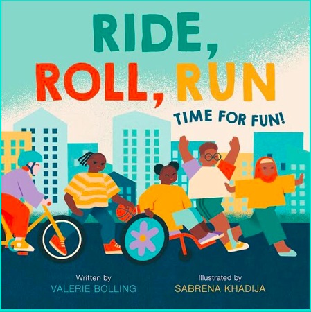 kerryaradhya's tweet photo. I'm hosting a *GIVEAWAY* on my blog! Ride, Roll, Run: Time for Fun! -- a new picture book by @valerie_bolling and @sabrenakhadija!  https://t.co/NYtUvDJwVq https://t.co/nA7XOIe5qG