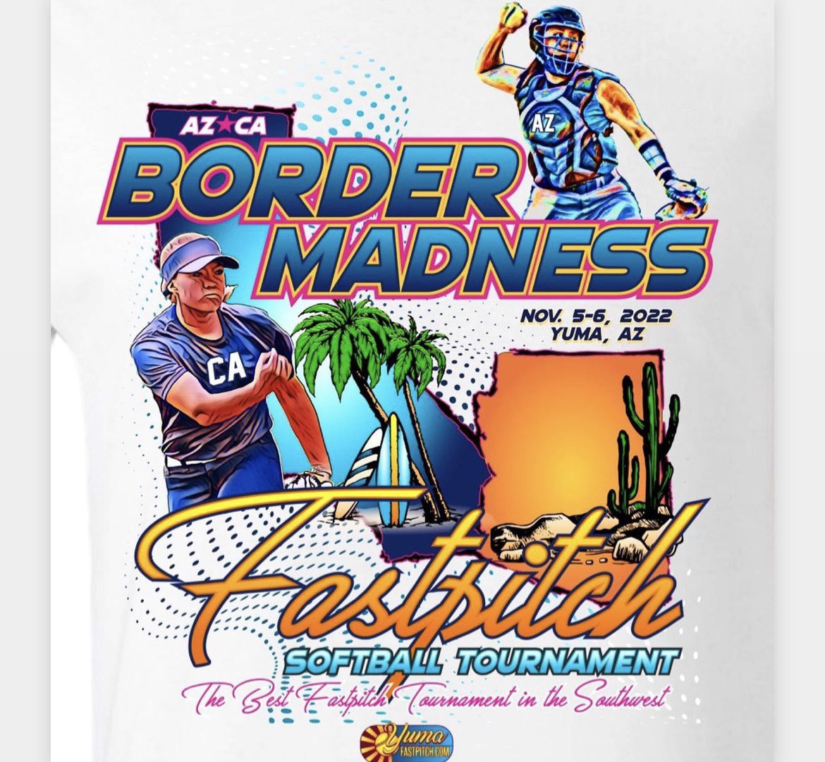 Upcoming tournament in Yuma, Az. #BorderMadness #E1Family #E1Prospects