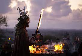 Halloween is a holiday celebrated each year on October 31st. The tradition originated with the ancient Celtic festival of Samhain when people would light bonfires and wear costumes to ward off ghosts.