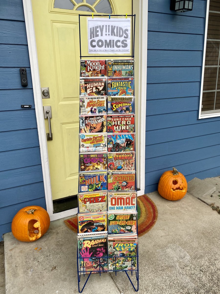 We’re all ready for Halloween (there’s candy too).