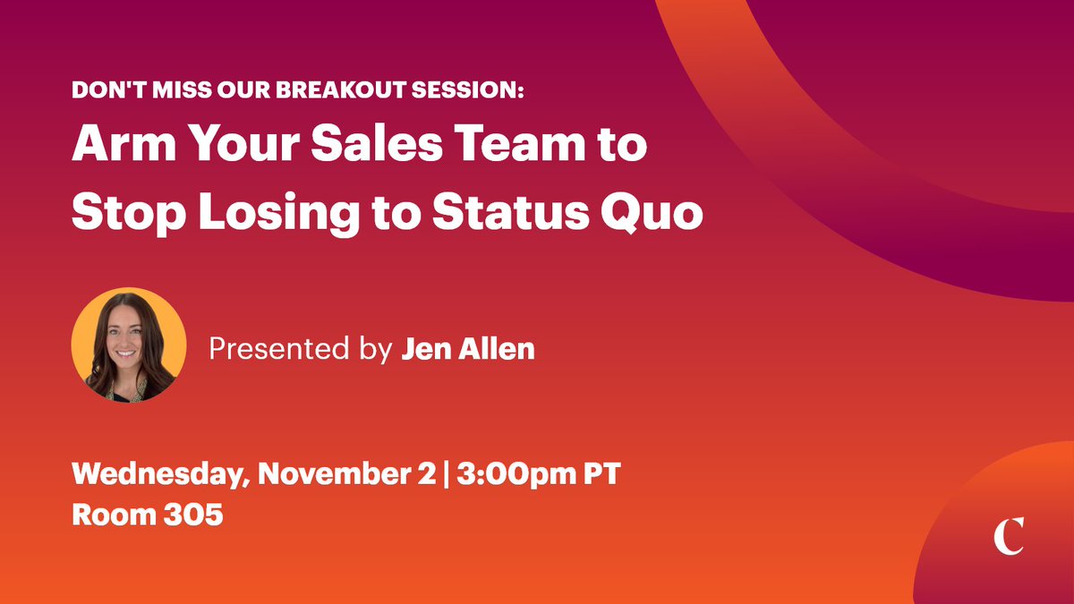 Attending <a href="/Highspot/">Highspot</a> Spark this week?

Find Challenger in the Partner Pavilion and catch our breakout session on Wednesday at 3:00pm PT in room 305.