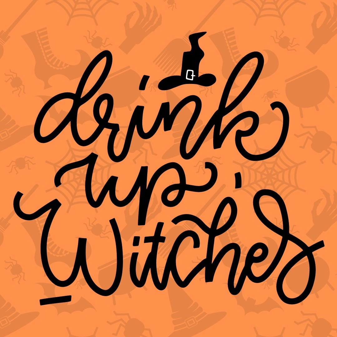 #HappyHalloween #Witches! Drink up!