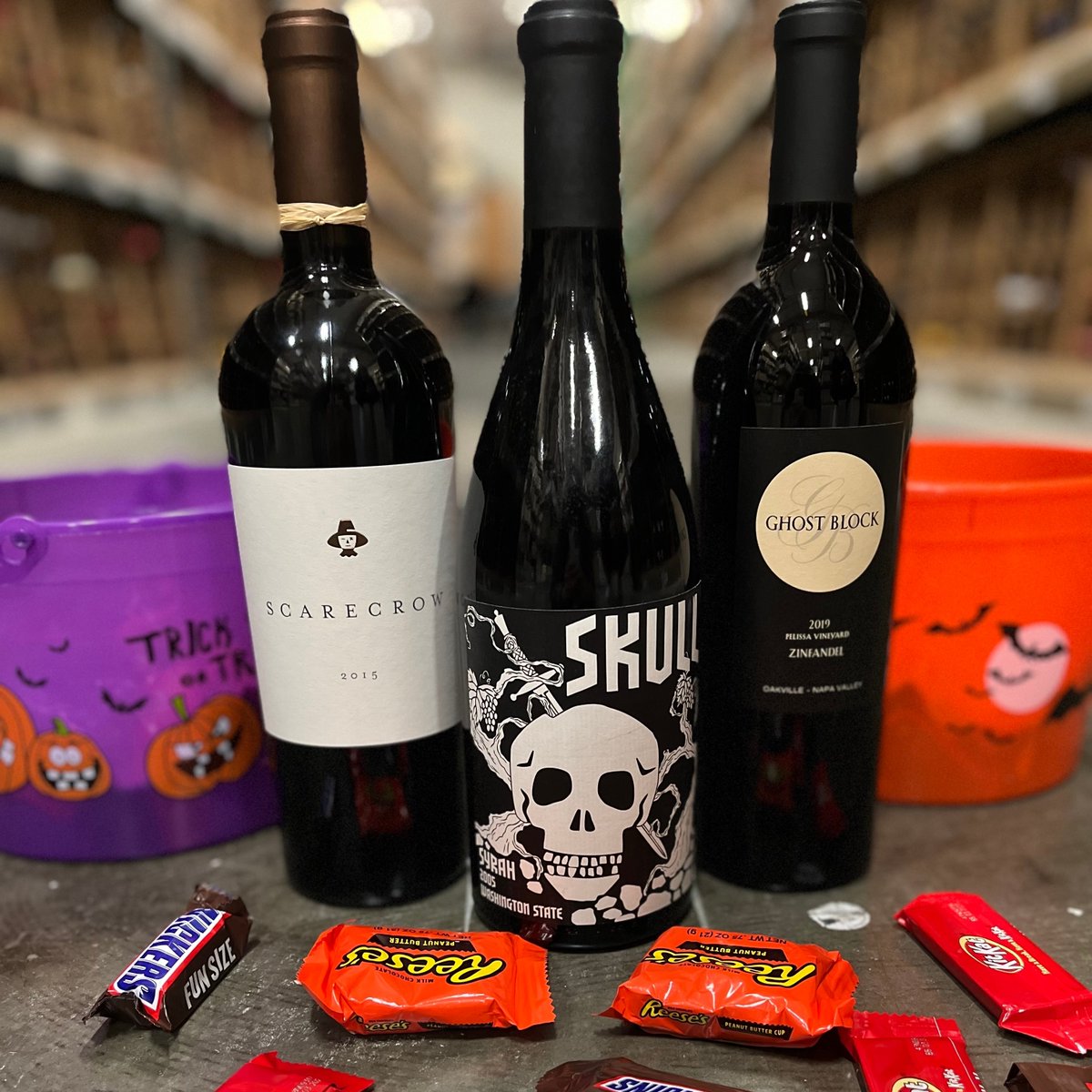 Boo's &amp; Treats!🍷🎃👻
.
.
.
Shop these wines using the link in our bio