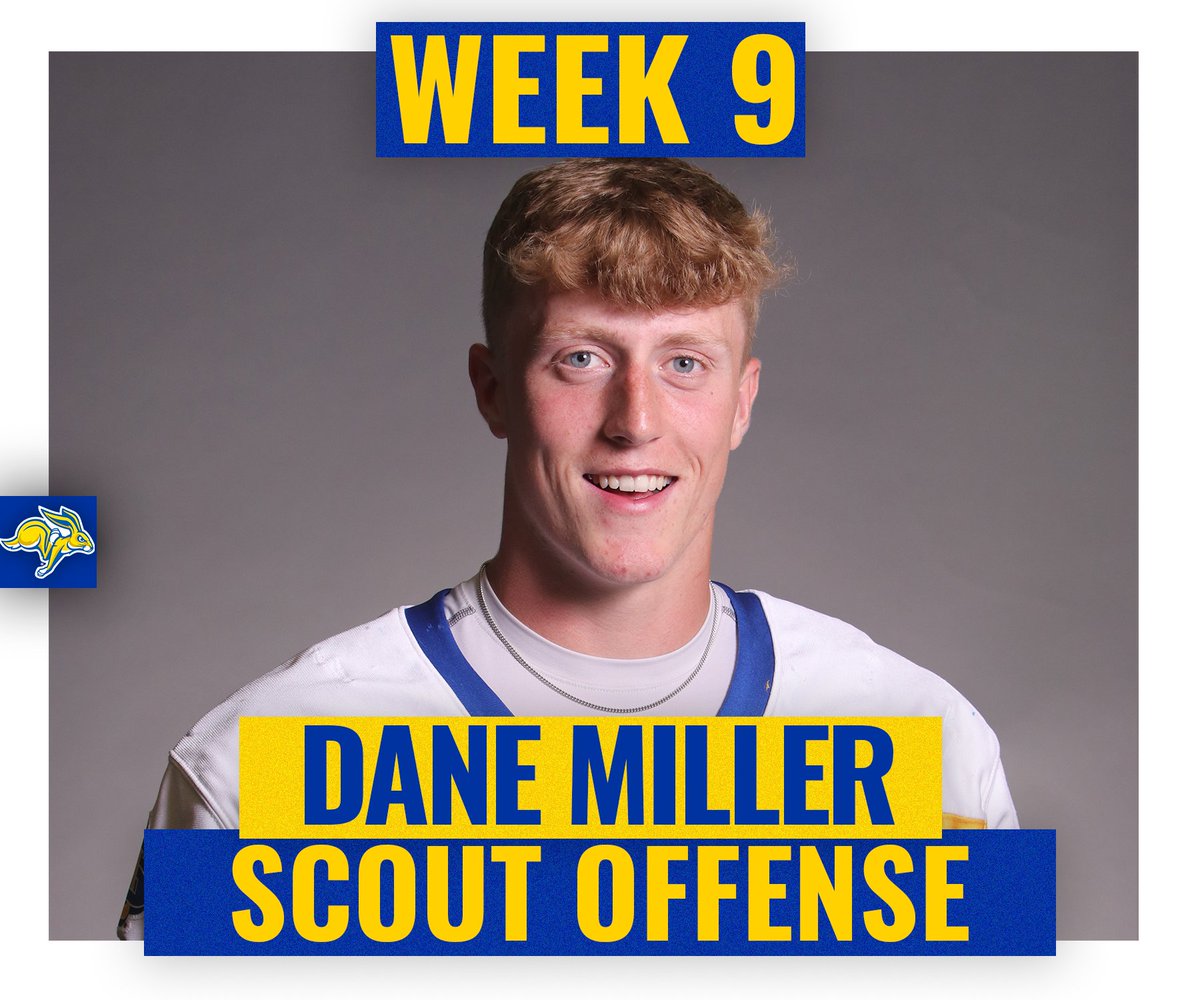 GoJacksFB's tweet photo. Week 9 Players of the Week

Effort Award- @_Saiveon_ 

Scout Offense- @Dane_Miller_11

Scout Special Teams- @greyton_gannon 

Scout Defense- @MaxPolischukATH 

#GoJacks🐰🏈 https://t.co/bl8YYLmCAV