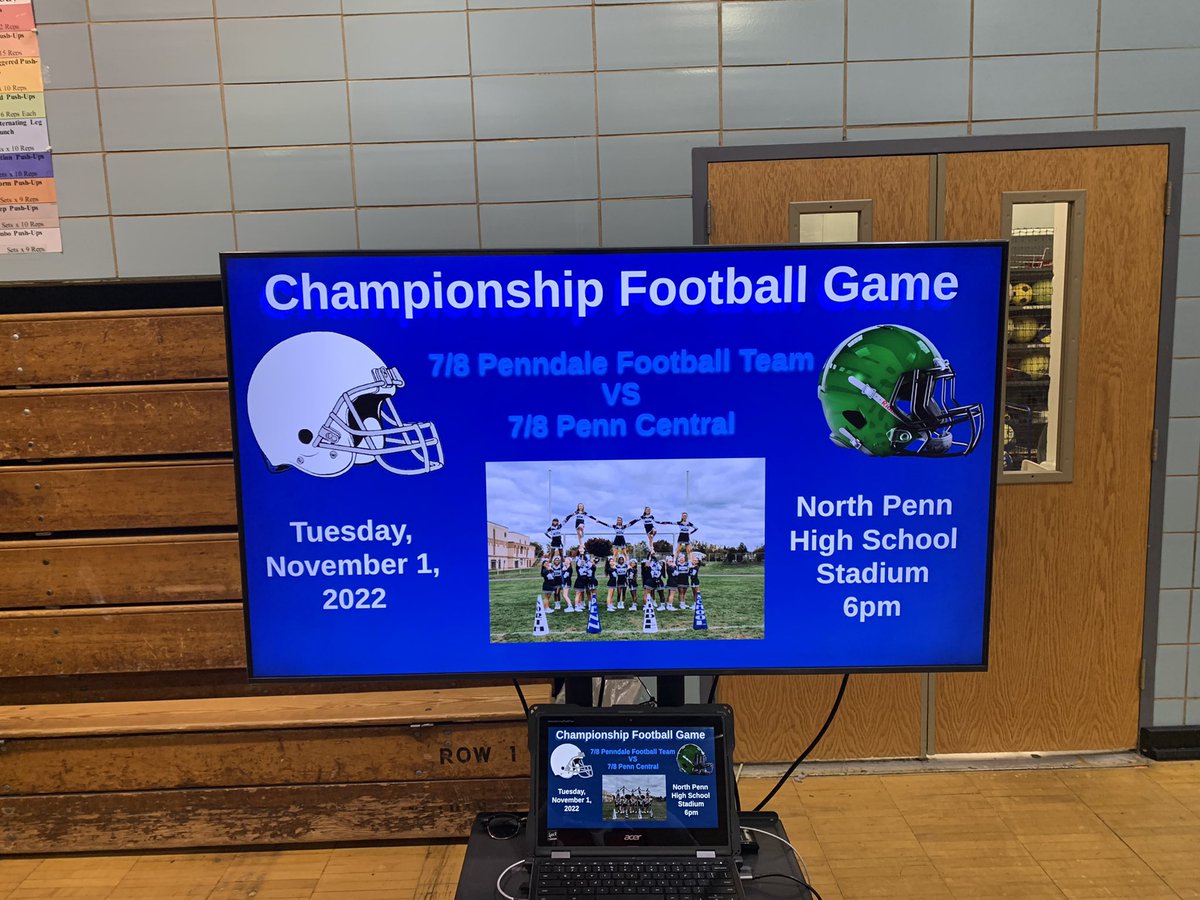 IT’S CHAMPIONSHIP WEEK!!!!
Come out to North Penn Highschool tomorrow night <a href="/6pm/">Follow us @Shop6pm!</a> to see the boys battle it out for the 7/8 grade Championship against PennCentral. We worked hard all year to get here again, now it’s time for revenge. 🏈🦅