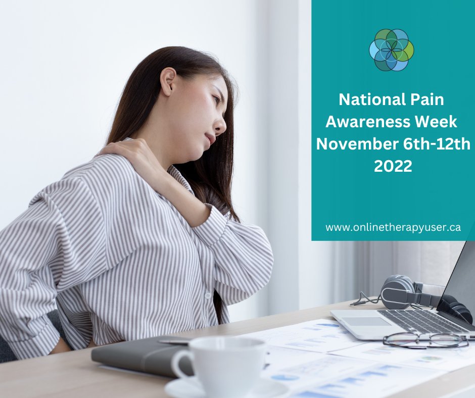 November 6 -12th is National Pain Awareness Week. If you or a loved one is experiencing chronic pain, our free Chronic Conditions Course, informed by previous research on chronic pain and fibromyalgia, may be a good resource for you. onlinetherapyuser.ca
<a href="/hadjista/">Heather Hadjistavropoulos, PhD</a> #ChronicPain