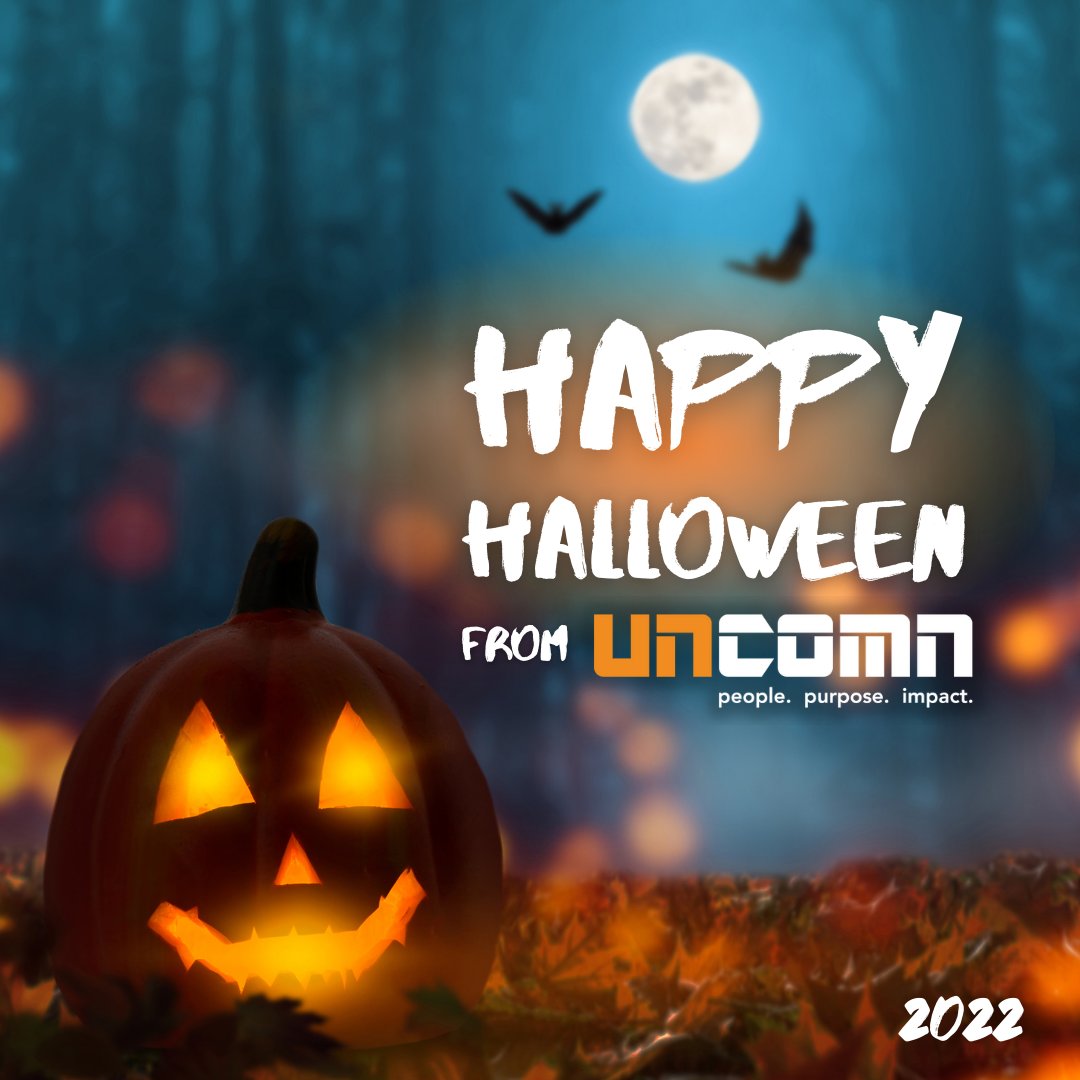 UNCOMN_LLC's tweet photo. When black cats prowl and pumpkins gleam, may luck be yours on #Halloween. Have a safe and happy Halloween from #UNCOMN! #UncommonGenius #HappyHalloween https://t.co/LiFCvwGcwB