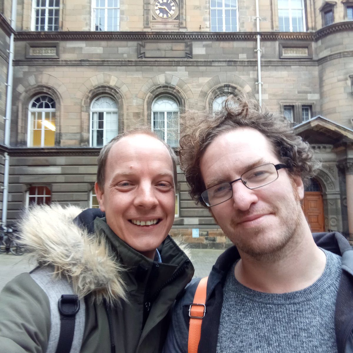 HistoryPodcast's tweet image. Meet our Beatles special guest Steve Anderson. Here we are catching up inbetween classes.
Catch the episode on Spotify and YouTube now 😎
#discoverhistorypodcast #TheBeatles #music #history #podcast  #Rockmusic #popmusic #johnlennon #paulmccartney #ringostarr #georgeharrison