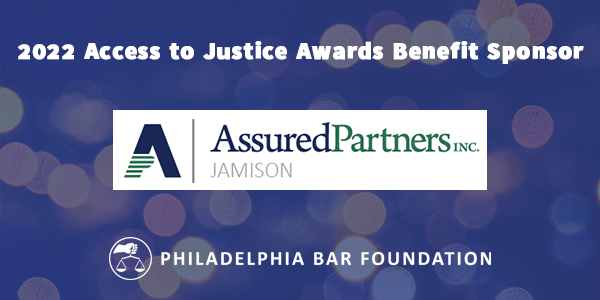 Thank you Assured Sponsors for sponsoring the 2022 Access to Justice Awards Benefit! See photos and watch the livestream recording:  bit.ly/3sOWn3T