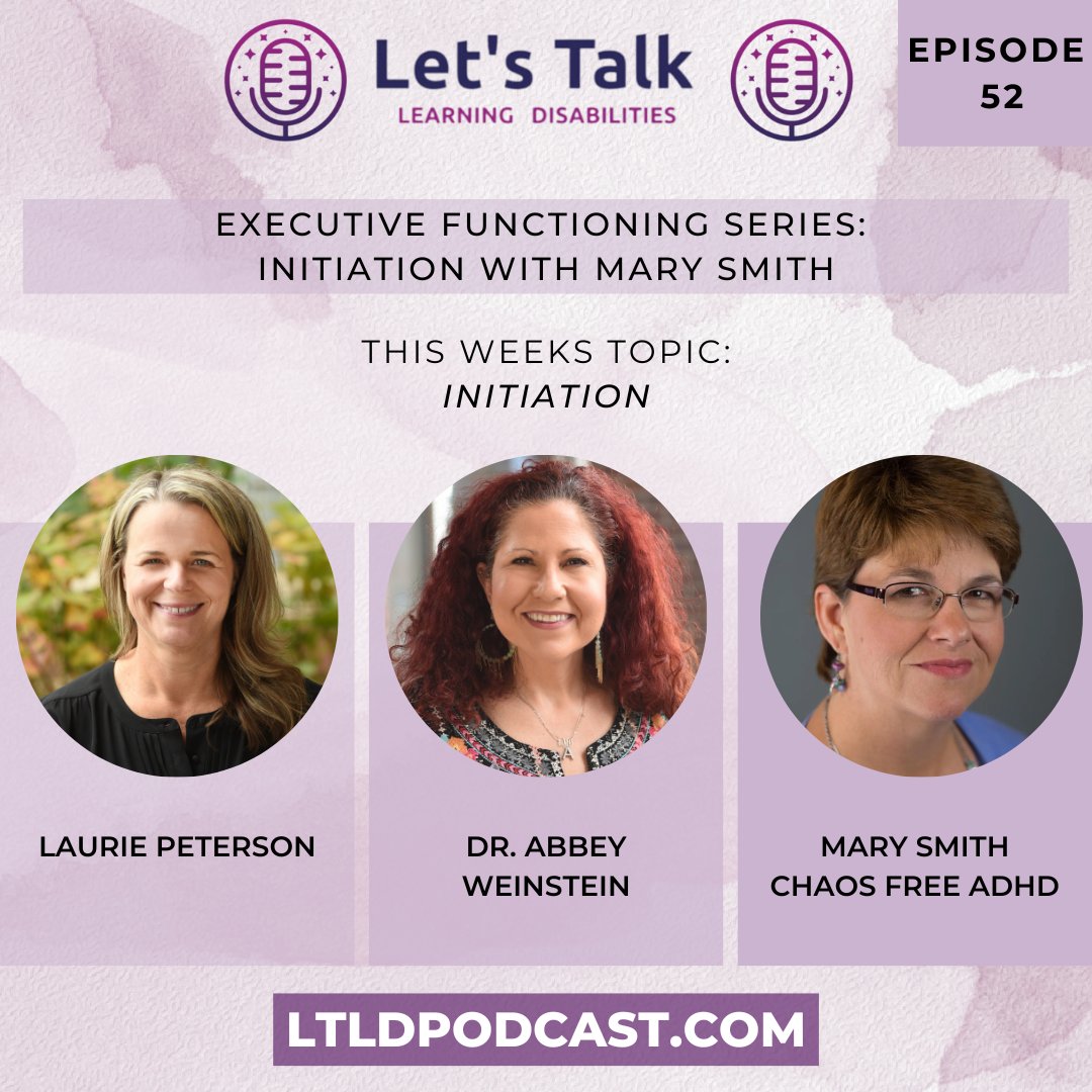lets_learning's tweet image. Happy Halloween!
On this week's episode of our executive functioning series, Mary Smith @ChaosFreeADHD helps us understand task initiation, and a few strategies to help self-start those tasks you really don't want to do.

This week's episode:  ltldpodcast.com/podcast/episod…