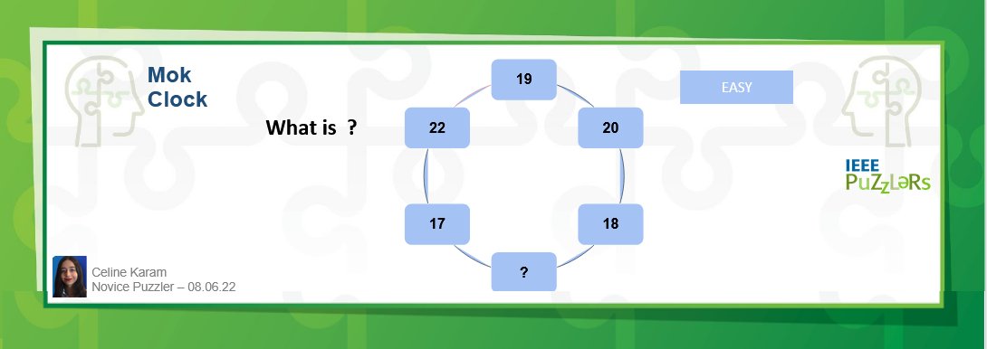Max out your brain power and solve this Mok clock #puzzle. Discover it in the #IEEE Puzzlers community and earn Puzzler badges.
ieee-collabratec.ieee.org/app/community/…