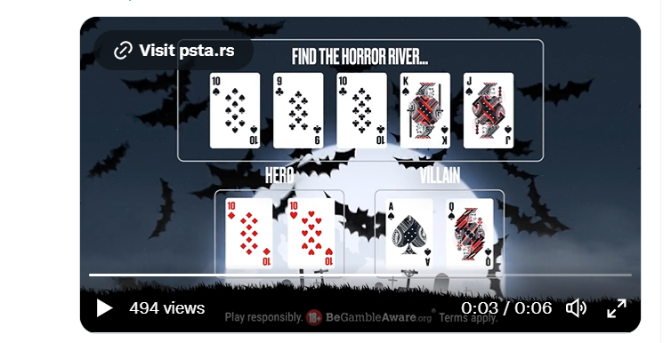 SebastianSchnf4's tweet photo. @PokerStarsUK [dine2811]#HorrorRiver https://t.co/X8dwb3PMCN