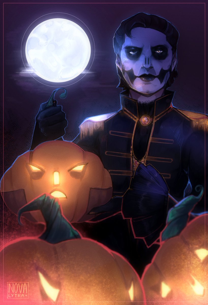 novalytra's tweet photo. happy halloween! 🎃
#thebandghost https://t.co/2zGQFDIl7V
