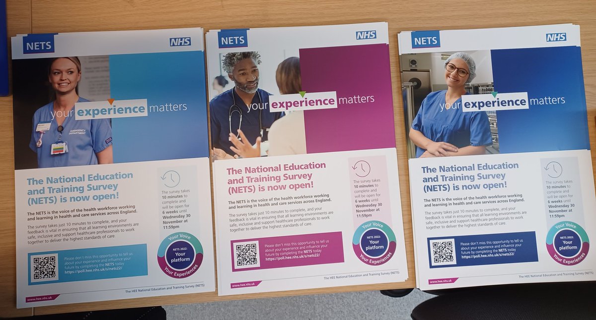 Midwife_VC's tweet photo. Posters printed and now with @LGT_NPF, @LGT_NAs & @LGT_CPF to distribute / display across @LG_NHS.
1st posters have gone up today. π Look out for them across the Trust & please encourage our #Midwifery, #Nursing, #AHPs, #ACP learners to complete the #NETS. π±π©βπ»π¨πΎβπ»
#NETSHEE https://t.co/h8aCNinGLe