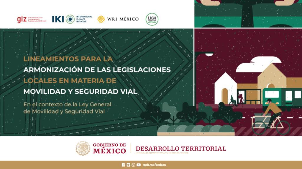 Derivado de la reciente instalación del Sistema Nacional de Movilidad, la <a href="/SEDATU_mx/">SEDATU México</a> con @GIZMexico y <a href="/WRIMexico/">@WRIMexico</a>, pone hoy a disposición de gobiernos locales una nueva herramienta para que la movilidad sea segura en nuestras ciudades.

Aquí el documento 👇 gob.mx/sedatu/documen…