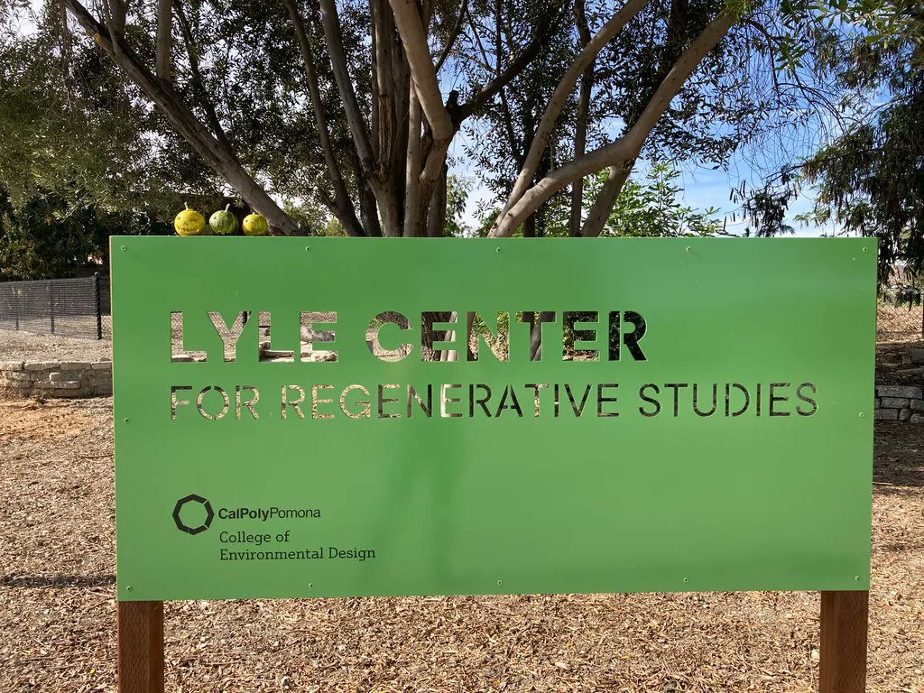Lyle Center for Regenerative Studies tweet media