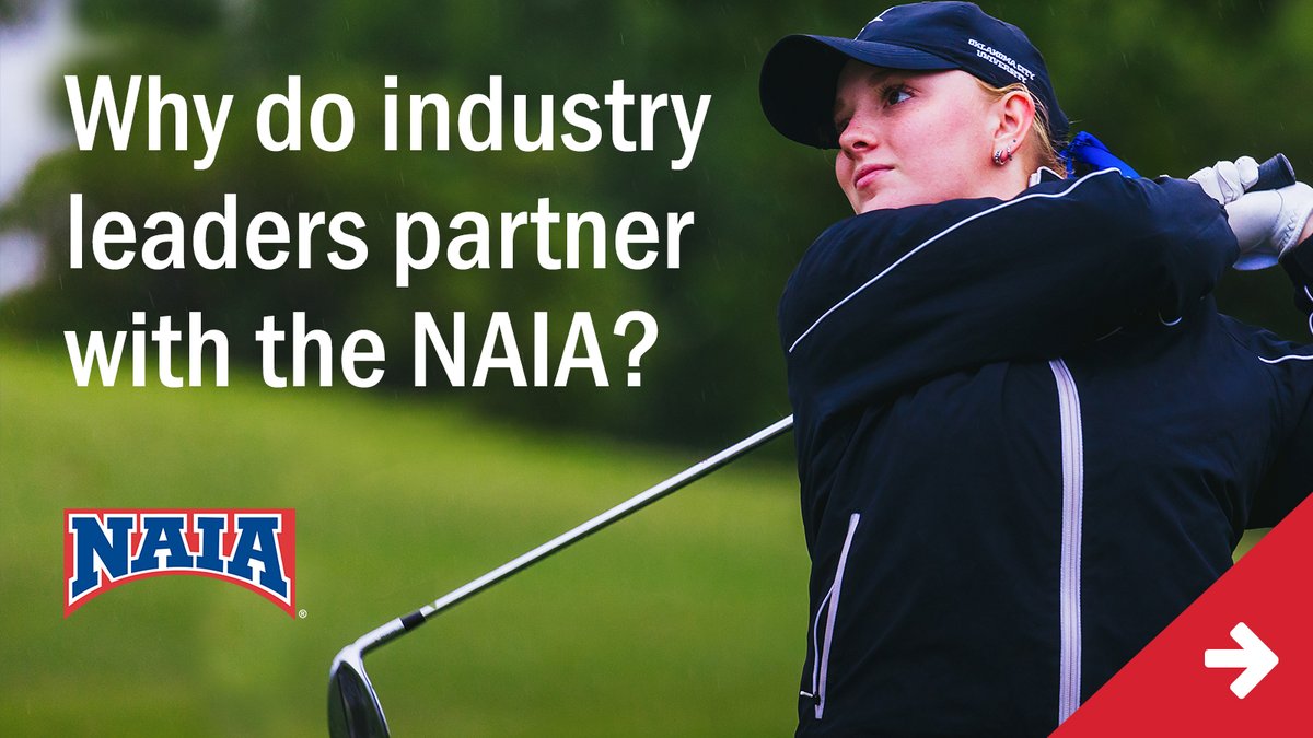 Associating with a winner is essential to industry leaders. Learn about our partners and why they choose the NAIA! Find out >> bit.ly/3Nn47DN