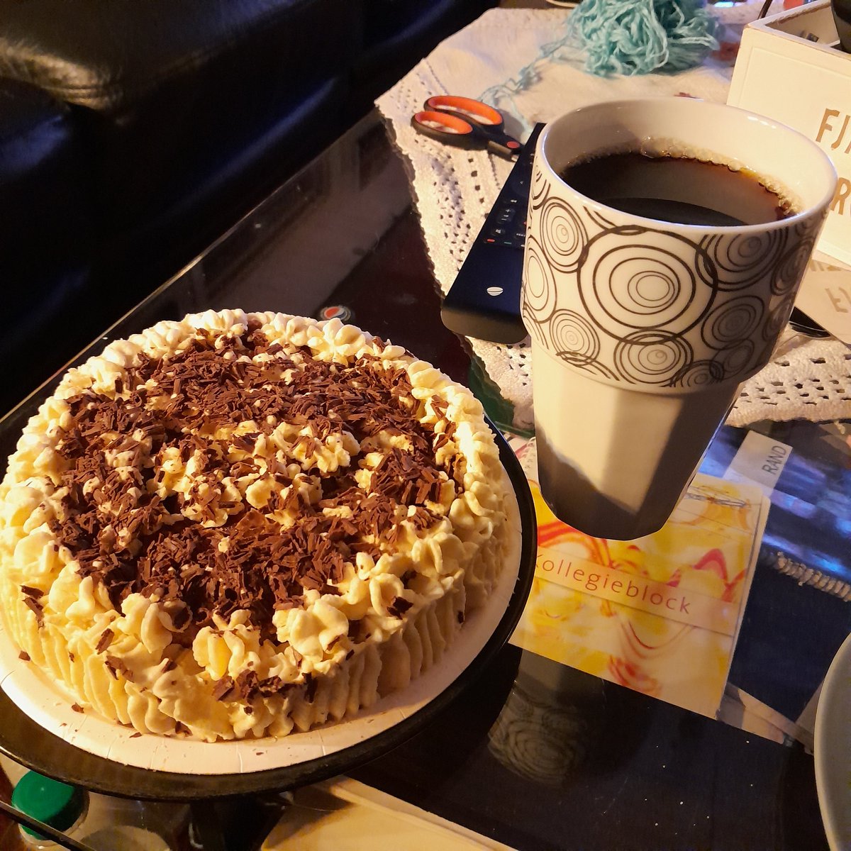 Blev en Swarzwaldtårta till kaffet ikväll!!😋