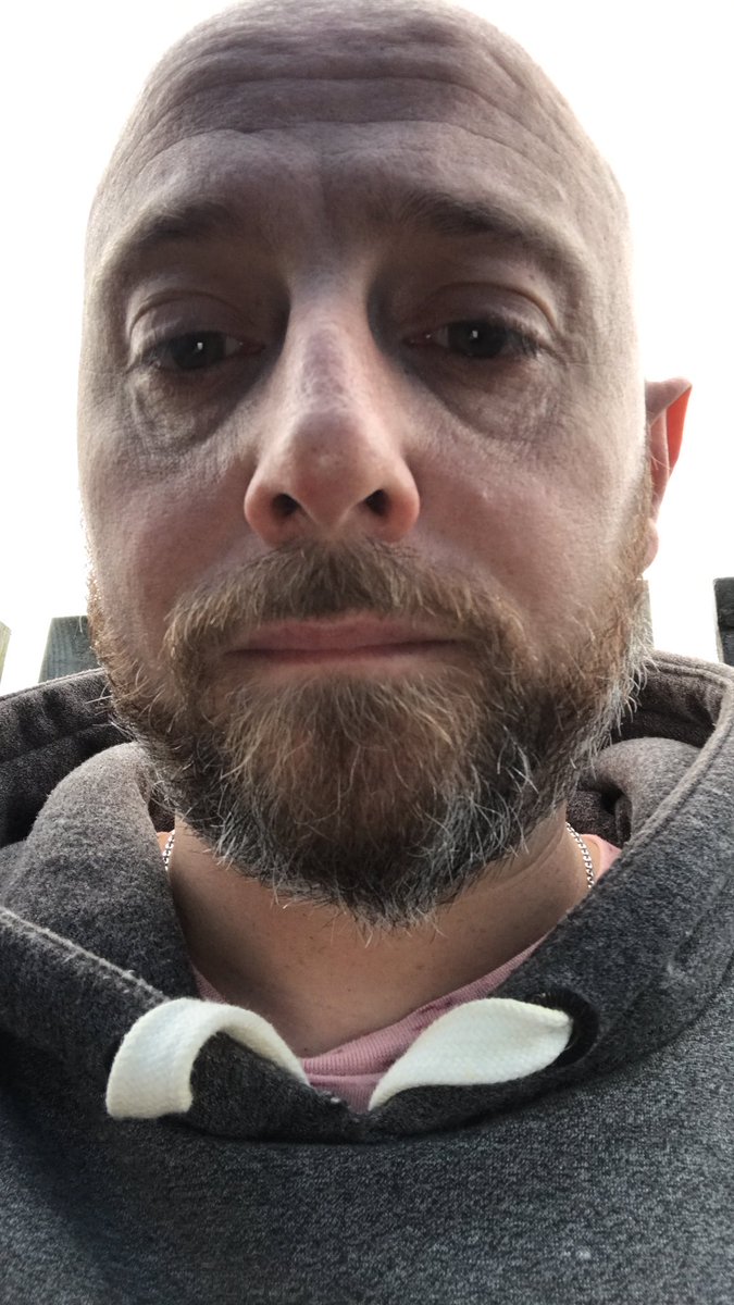 HeIsMaddz's tweet photo. Sent this to my #Wifey earlier on the school run and thought my #beard looked great but eyes are looking tired in it.
#LookingOld https://t.co/7i8IxLuYeD