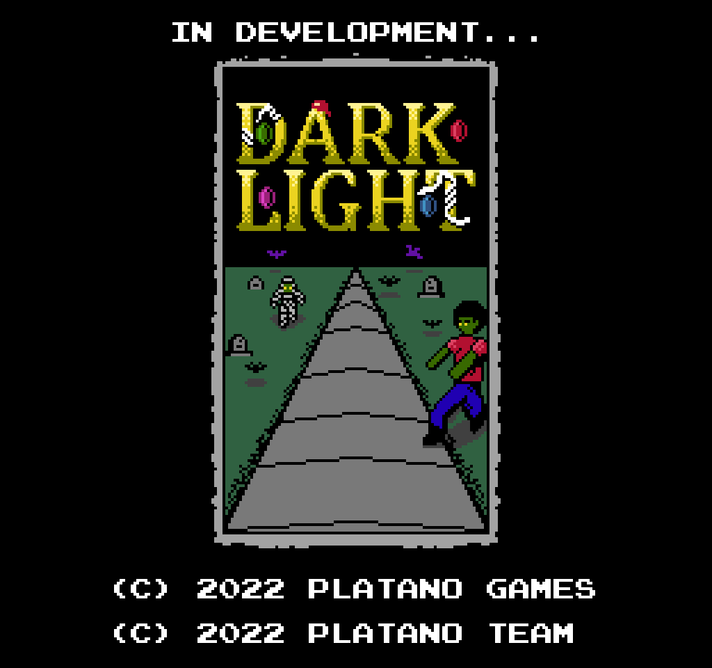 PlatanoGamesPR's tweet photo. Happy Halloween! 🎃🧟🏜️🏠💎🍔
@PlatanoTeamVG
#prgda
#indiegame
#indiedev
#Halloween2022
#GameMaker
#DarkLightGame
#8bit https://t.co/PtJq9w2I1e