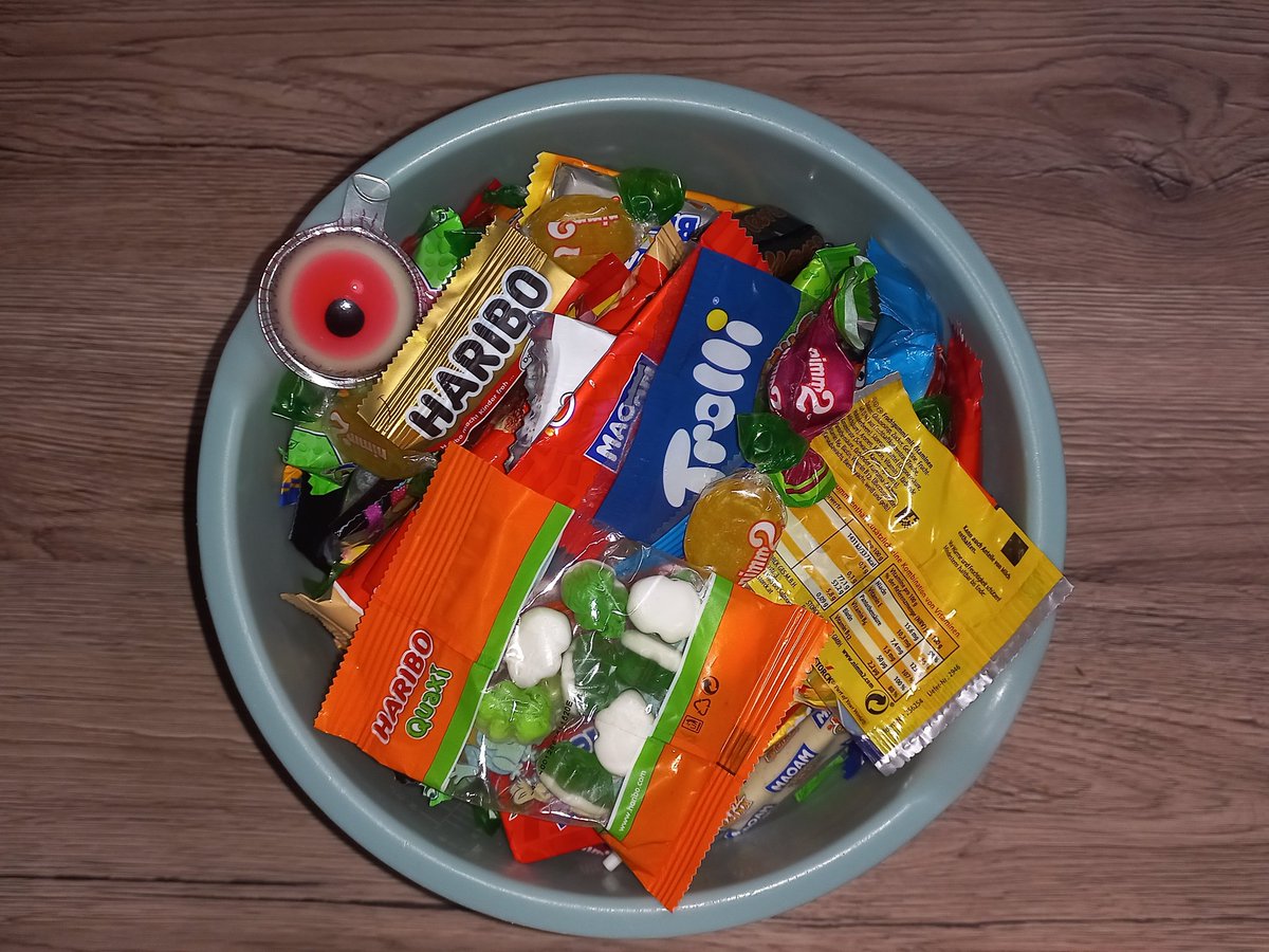 Das Tochterkind war auf gruseligem Beutezug. 😁