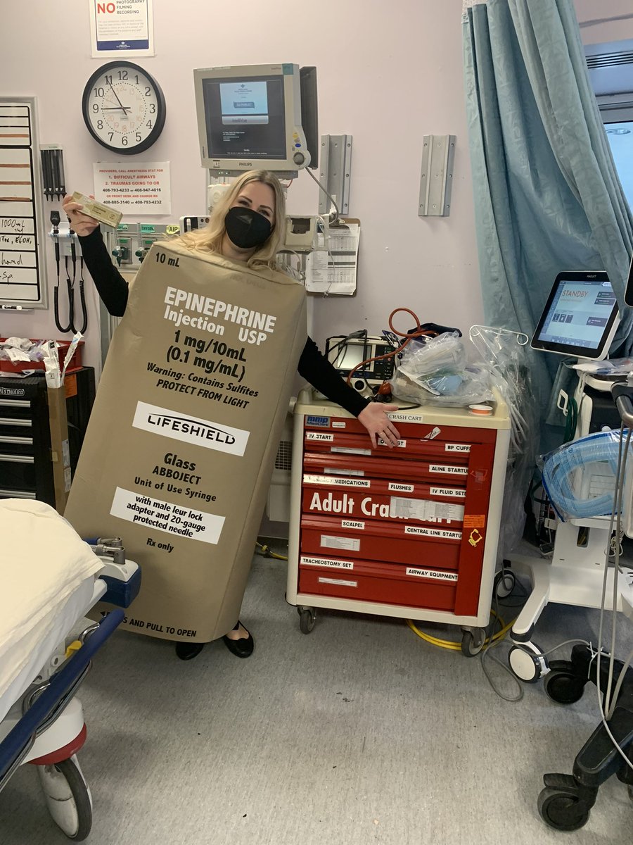 ChillaPharmD's tweet photo. Did somebody say “cardiac arrest”
🫀💉🎃 👻  

#pharmacyisalwayslistening #edrx #pharmacistcostume #twitterx #medtwitter #nursetwitter #emergencymedicinepharmacist https://t.co/4Chor9K8bw