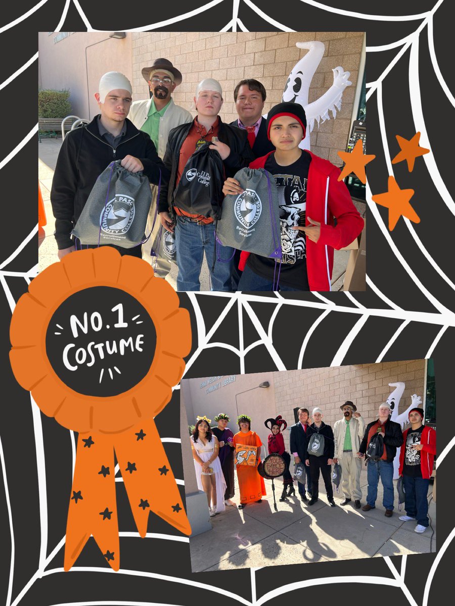 EPCC_NWLibrary's tweet photo. 2022 @EPCCNews  Halloween!! 🎃👻🏆 @Northwestechs #Halloween #costumecontest #hauntedhouse #nwlibrary #nwcounseling https://t.co/kkcVzKeUOa