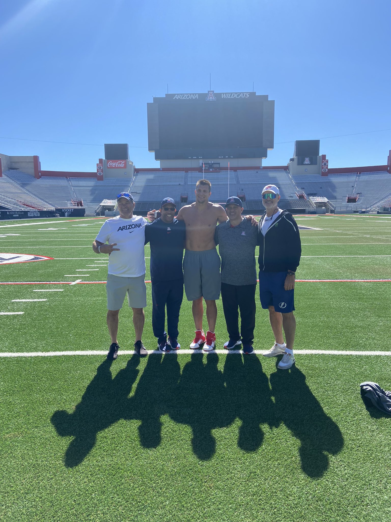 Brandon Sanders on Twitter "Arizona football alumni showed out
