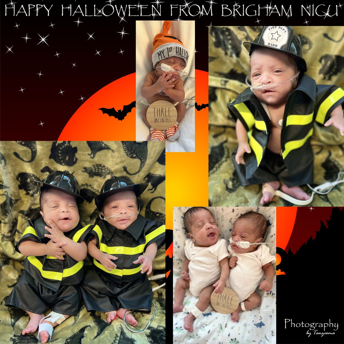 Happy Halloween from <a href="/BrighamNICU/">BWH Dept. of Pediatrics, Division of Newborn Med.</a>! Please enjoy all the cuteness!!😍❤️😍 A huge thank you to Project Sweet Peas, Southern New England for the beautiful flat lays &amp; Tiny Treats for all the build-a-bear costumes.

<a href="/ProjectSweetPea/">Project Sweet Peas</a> <a href="/BrighamWomens/">Brigham and Women's Hospital</a> <a href="/MassGenBrigham/">Mass General Brigham</a> #halloween #nicu