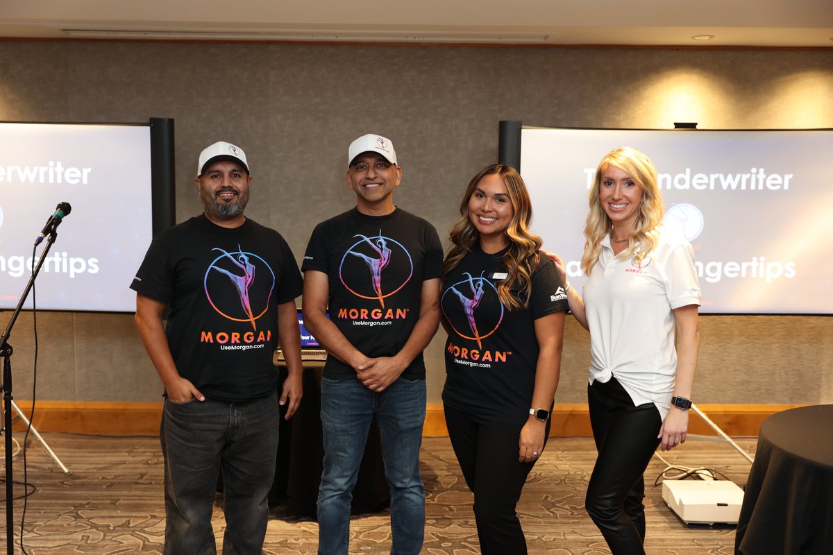 SunWestMortgage's tweet photo. More pics from the exciting Morgan Rocks event in Santa Monica last week.
It was great to see Loan Originators and Realtors amazed with how Morgan™. If you missed it, you can still try Morgan™ first-hand at https://t.co/7DC3NAA5OE.
#sunwestmortgage #morgan #morganrocks #event https://t.co/YR0Sydf6RX