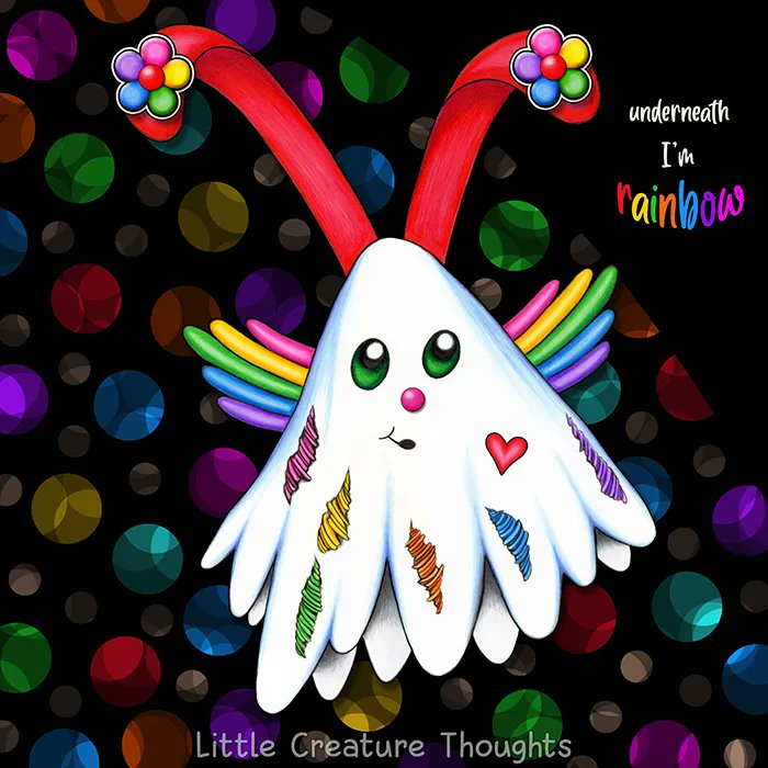 Live the Rainbow Life - "Underneath I'm Rainbow"

#rainbow #rainbowvibes #loveyourself #love #magic #quotes #halloween #ghost #happiness #joy #motivation #instagood #believe #art #happy #unique