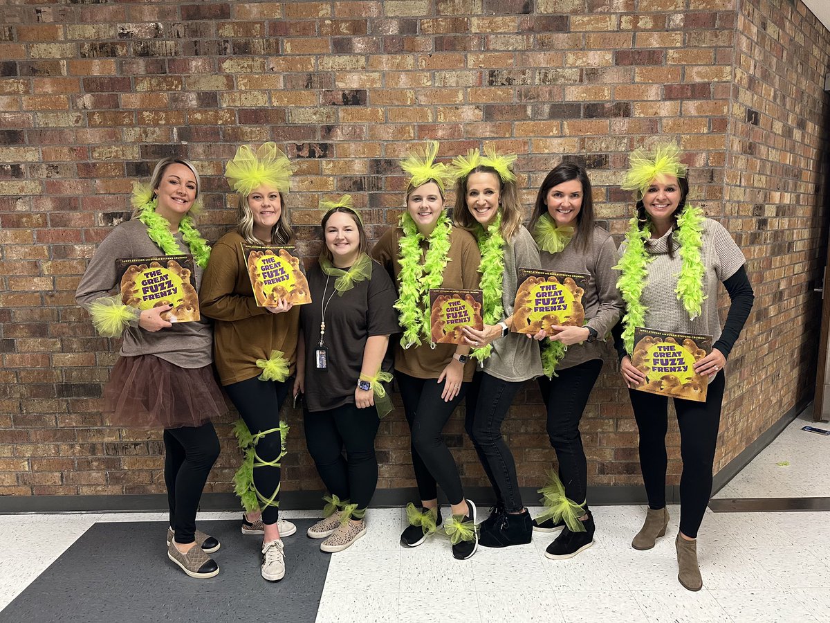 aesbinford's tweet image. Book character costume day. 3rd grade was The Great Fuzz Frenzie. One of our curriculum IRA’s the kids LOVE! #makeyourmark #aes3rd