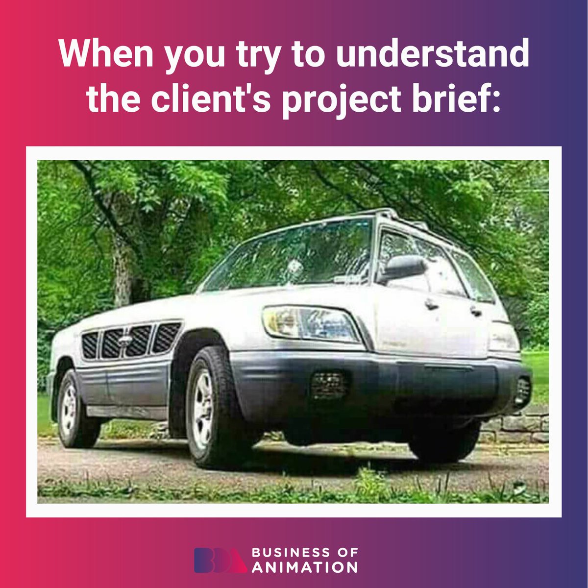 animationbiz's tweet image. And then the client says, "I trust you can do it!" 🙄🤯

Want to Fast-Track Your Success as an Animator? Sign up for our FREE Masterclass! Link in Bio.

#AnimationMeme #AnitomatorsMeme #AnimationHumor #AnimatorsHumor #HumorforAnimators #Animation #AnimationArt