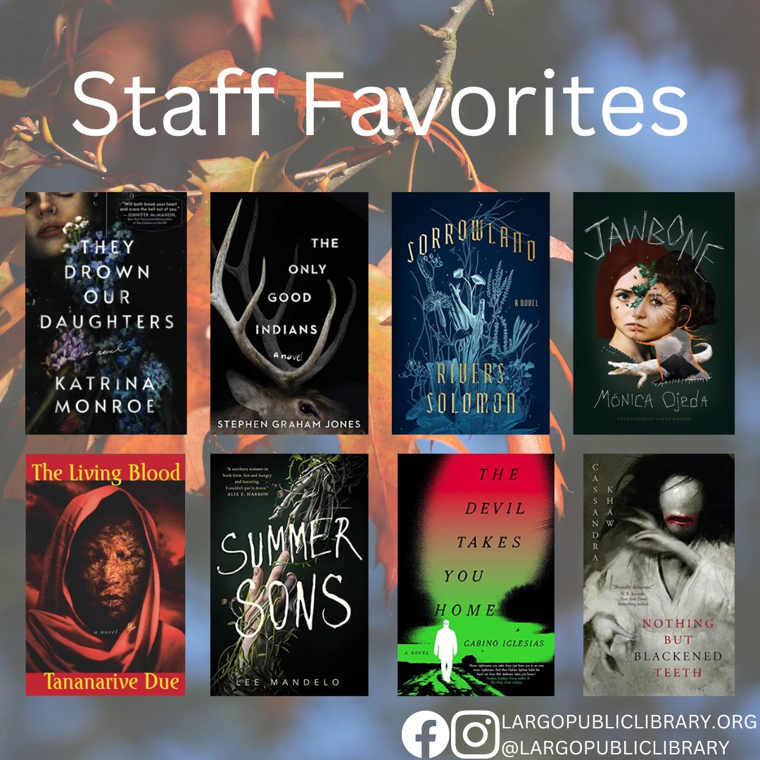 Check out some of staff's favorite horror books! Let us know what your favs are as well!

@AuthorKatM @SGJ72 <a href="/cyborgyndroid/">rivers</a> <a href="/MonaOjedaF/">Mónica Ojeda</a> <a href="/TananariveDue/">@tananarivedue.bsky.social</a> <a href="/leemandelo/">Lee Mandelo</a> <a href="/Gabino_Iglesias/">Gabino Iglesias</a> <a href="/casskhaw/">Cassandra Khaw is updates-only</a>
