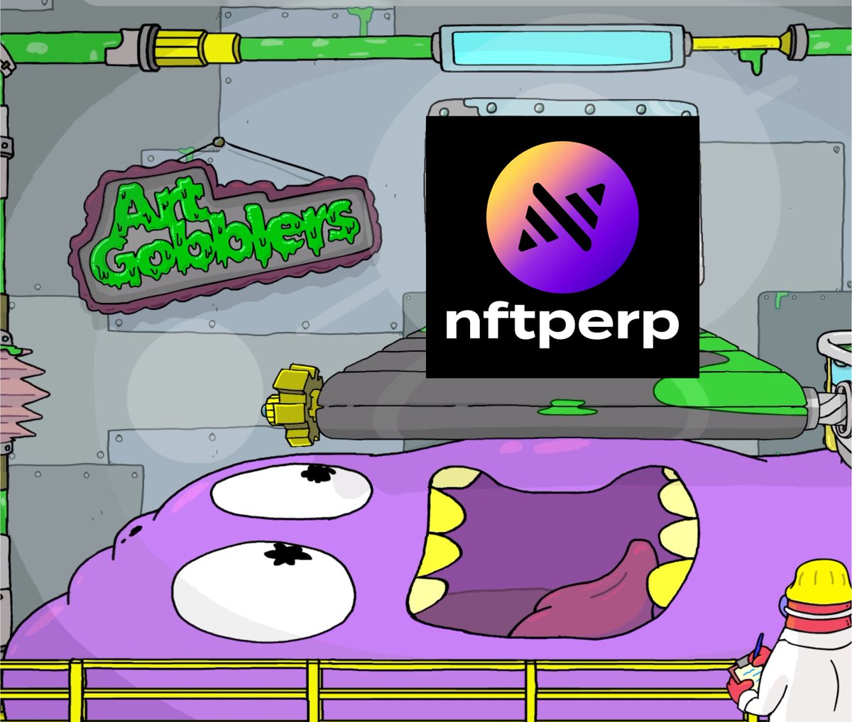nftperp's tweet photo. Did someone say @artgobblers perps? 

coming soon to nftperp. https://t.co/Hc4nNKHTdz