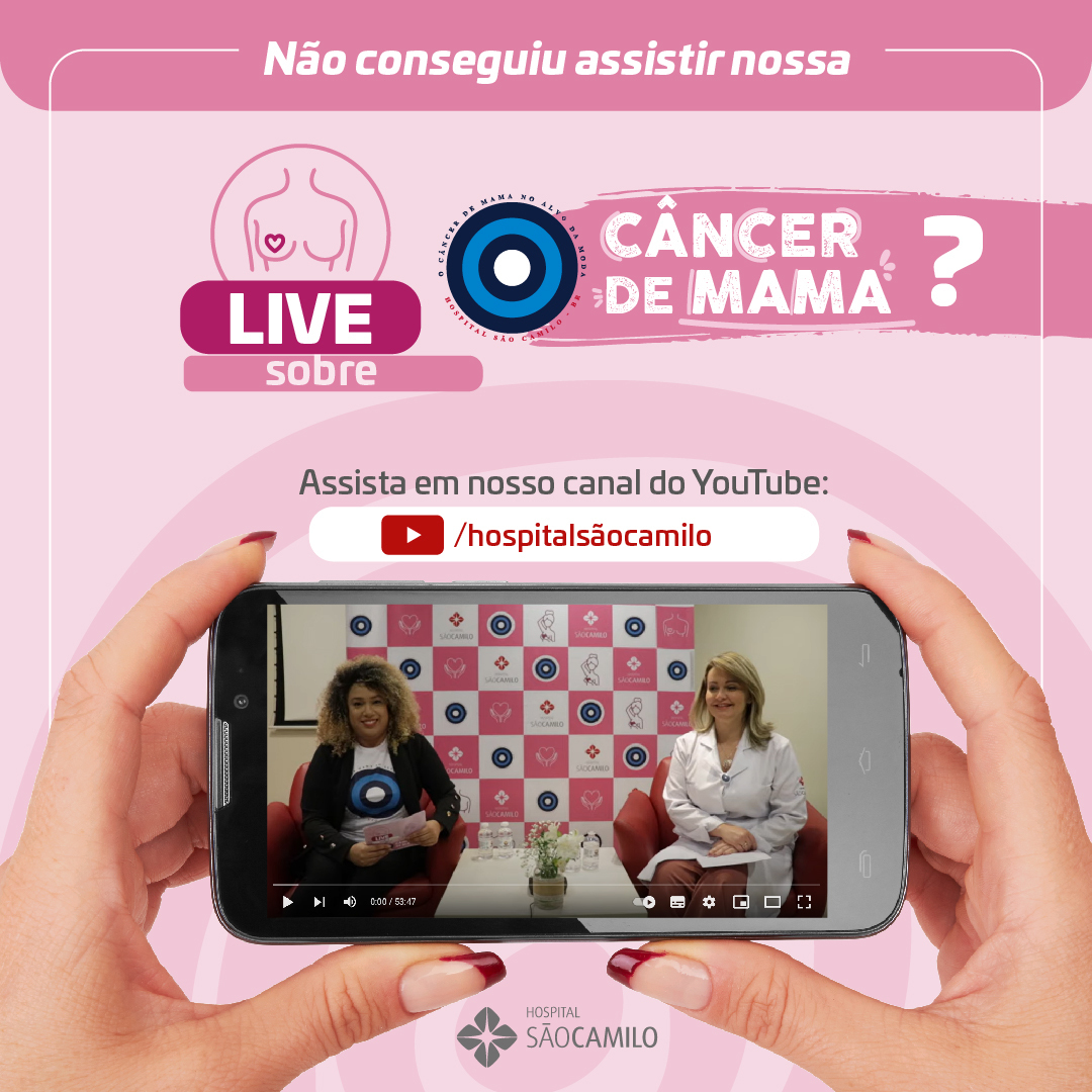 Nesta última sexta-feira, 28 de Outubro a Dra. Vanessa Donatelli mastologista da Rede de Hospitais São Camilo de São Paulo falou durante a live transmitida sobre o Câncer de Mama.

A live pode ser revista em nosso canal no Youtube no link: youtube.com/watch?v=NHM3tW…

#Live #Cancer