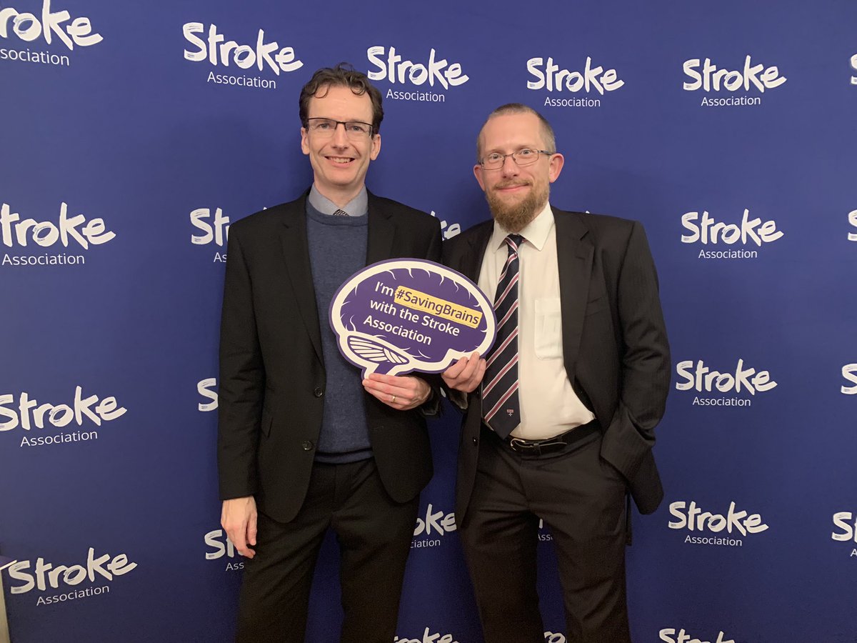 Chris and Graham proudly supporting the Stroke Association #SavingBrains campaign at their parliamentary reception this evening. Please read the report and give your support too stroke.org.uk/saving-brains