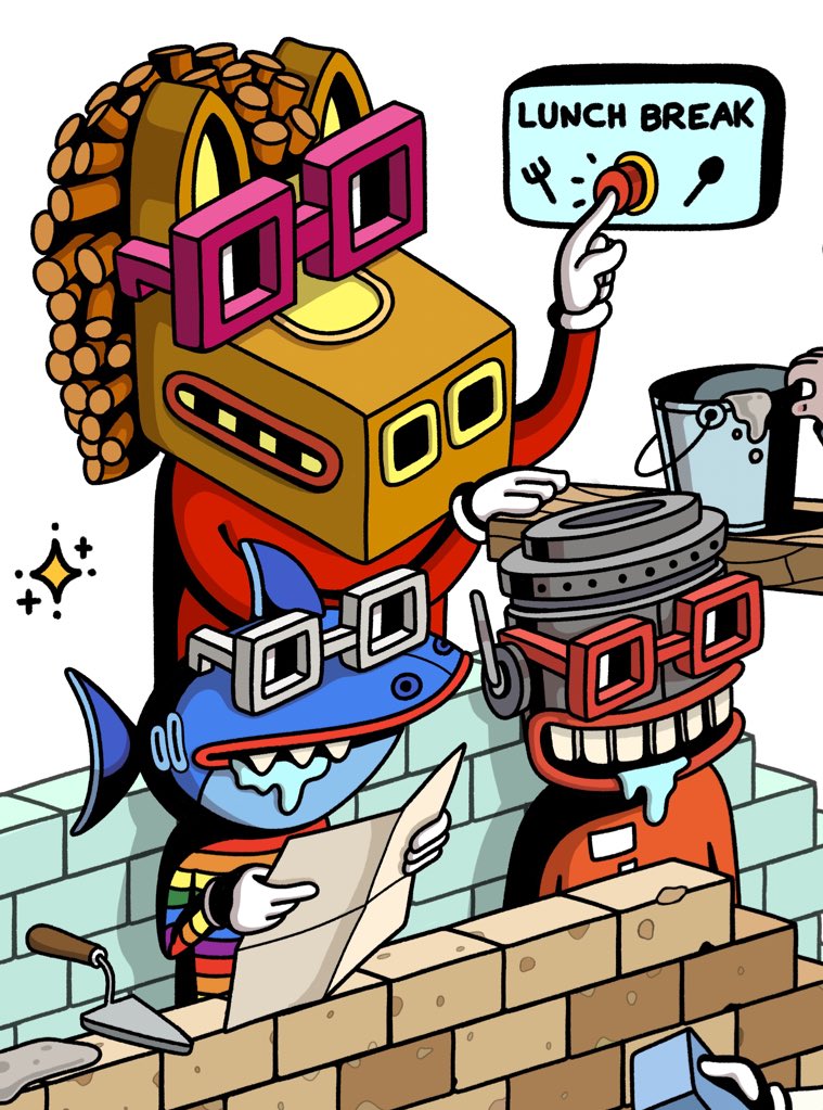 Gn Nounlovers ⌐◨-◨ ❤️
A croped part of my new drop on my ‘NFT culture’ collection.
<a href="/punk4156/">4156</a> <a href="/stevefink/">Steve ❤️ $WELL 🐉 $MON 🕹️ $RCADE</a> <a href="/sharkdao/">SharkDAO ⌐◨-◨</a> and 2 other Nouns 🤤

<a href="/nounsdao/">Nouns.eth</a> #nft #NFTCommunity